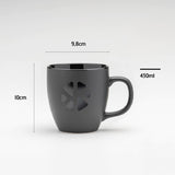 TAZZA NERA SET DI 2