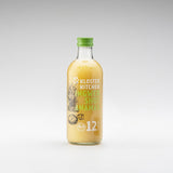 Contenu de la boîte de shot de gingembre à l'ananas : une bouteille de 360 ml de shot de gingembre à l'ananas