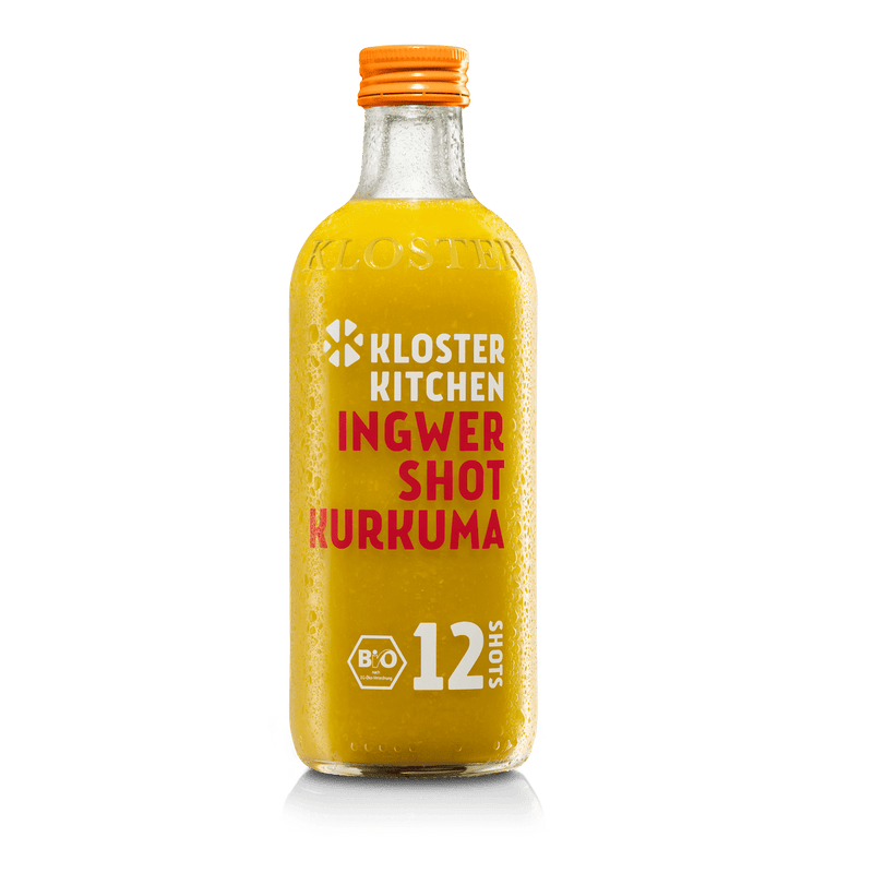 Ingwer Shot Kurkuma Flasche