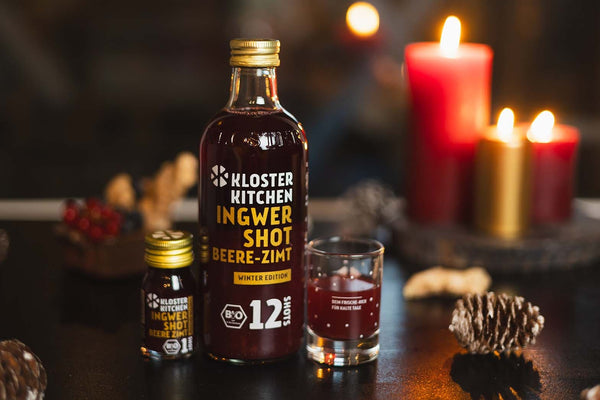 WINTER FRESHNESS IN SHOT FORMAT: KLOSTER KITCHEN LAUNCHES BERRY CINNAMON WINTER EDITION
