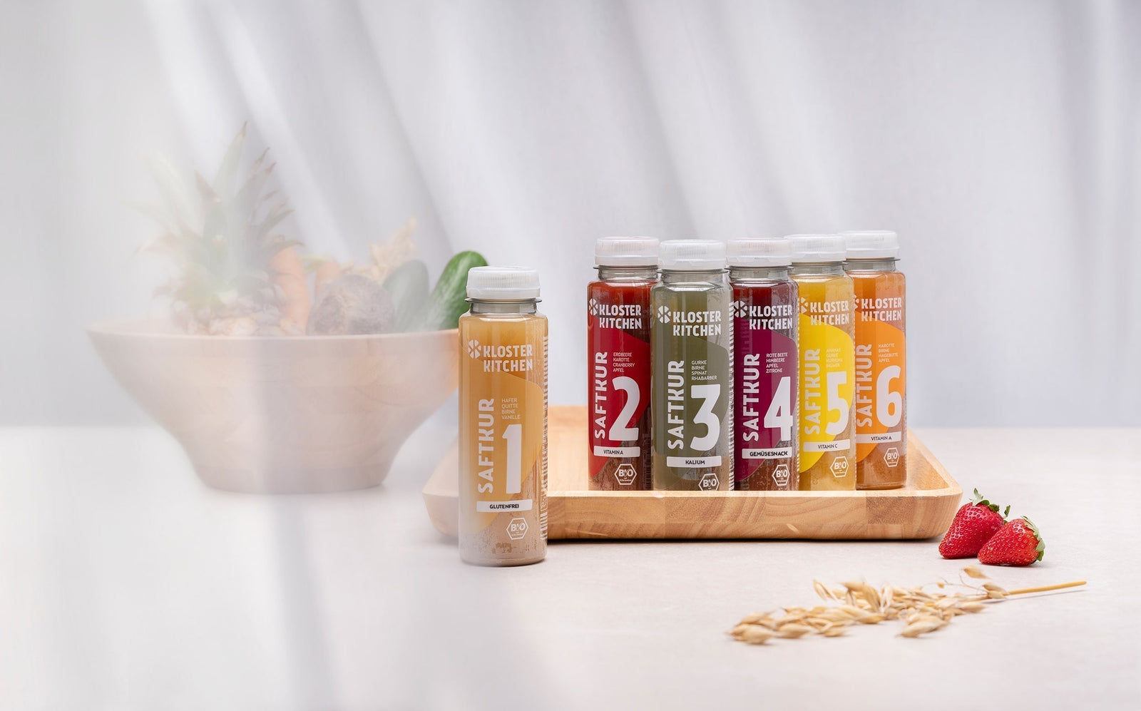 FIT FÜR DEN HERBST: KLOSTER KITCHEN LAUNCHT SAFTKUREN