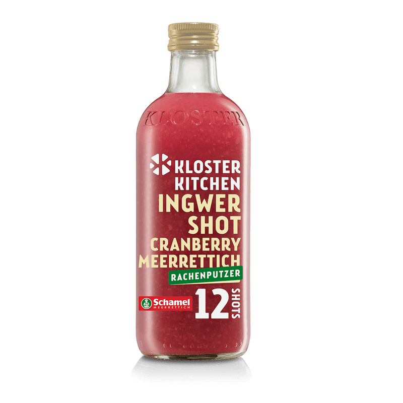 Ginger Shot Cranberry Horseradish Bottle