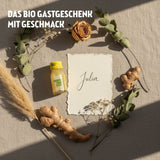 BIO SHOT AU GINGEMBRE EN LOT - CADEAU D'INVITÉS MARIAGE