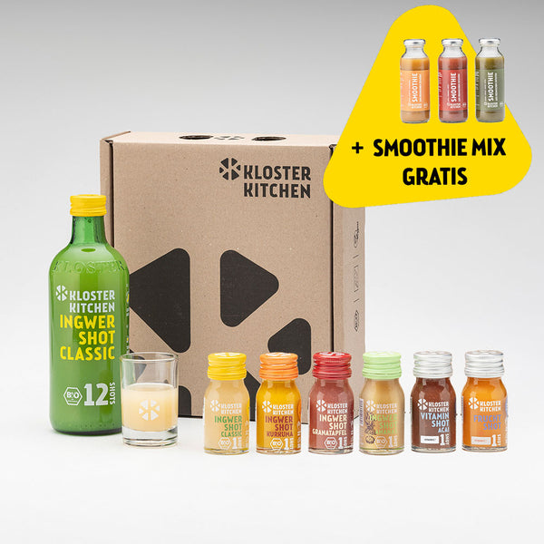 BOÎTE D'ÉTÉ + SMOOTHIE MIX 3x 250 ML GRATUITS