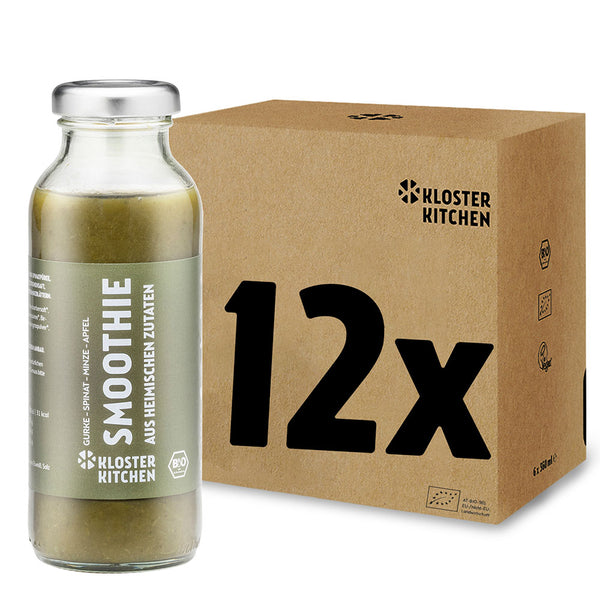 SMOOTHIE 12x 250 ML GURKE SPINAT MINZE APFEL - MHD ANGEBOT