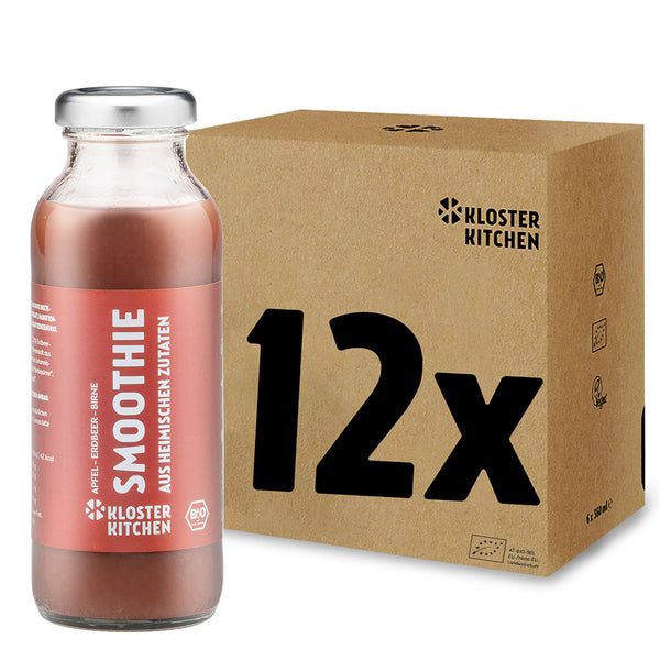 SMOOTHIE 12x 250 ML APFEL ERDBEER BIRNE - MHD ANGEBOT